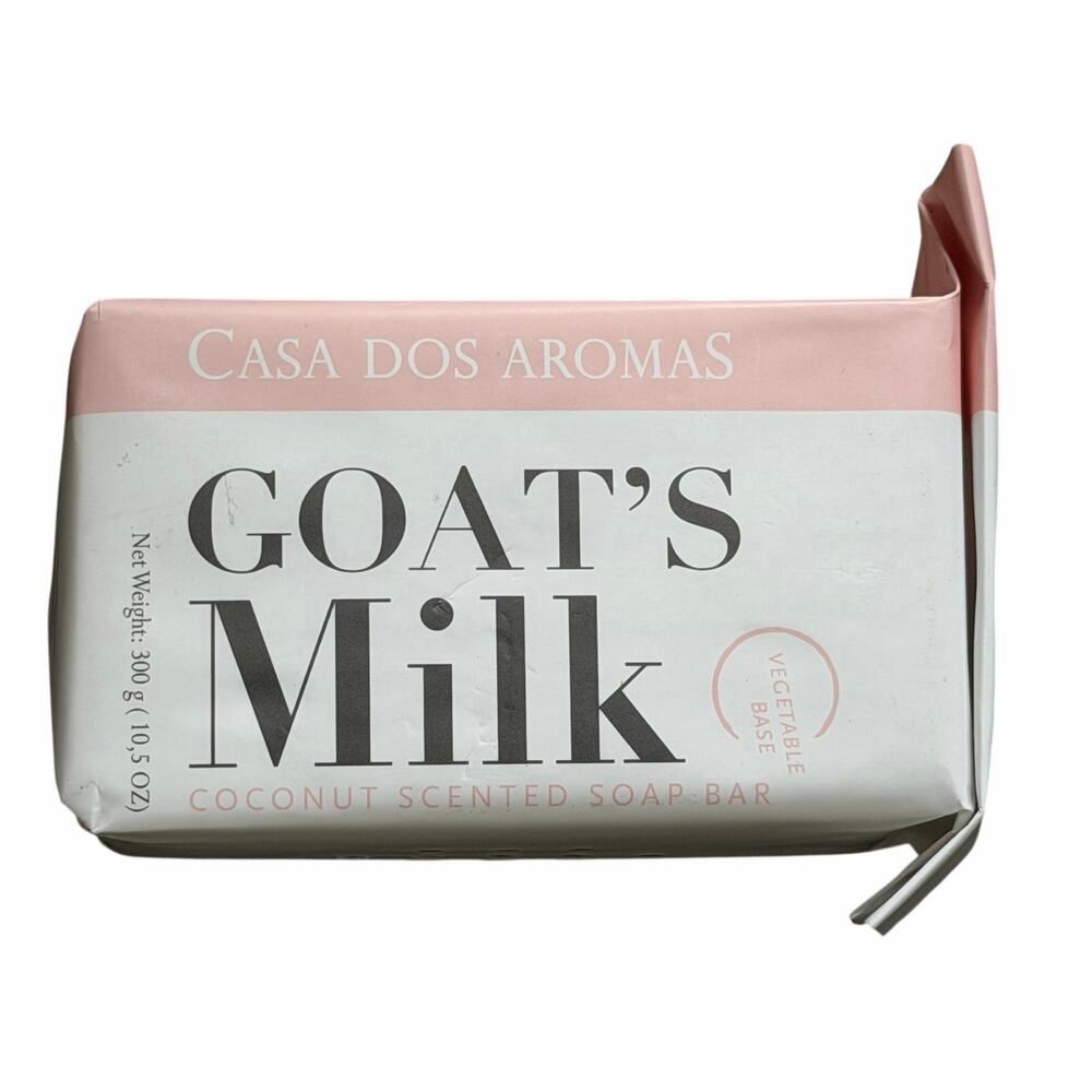 Casa Dos Aromas Goats Milk Coconut Scented Soap Bar